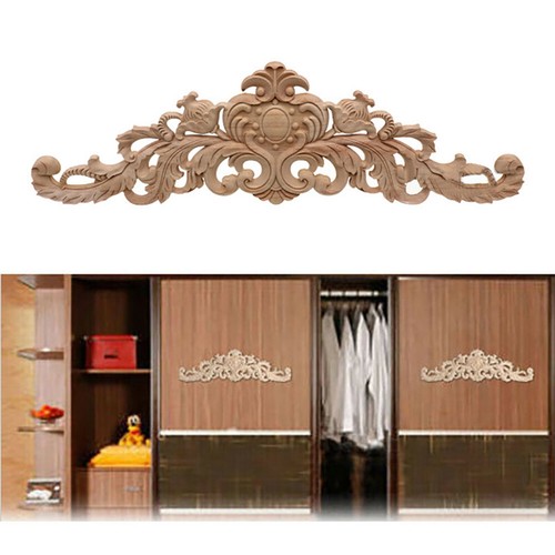 Wooden carved applique diy - wooden,