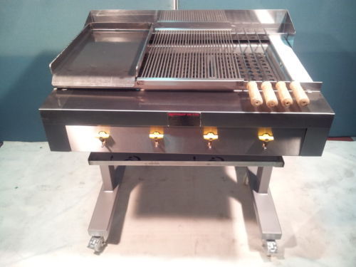 Commercial charcoal grill - grill, char
