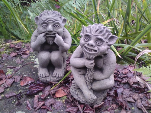 Stone garden set troll - set, 2