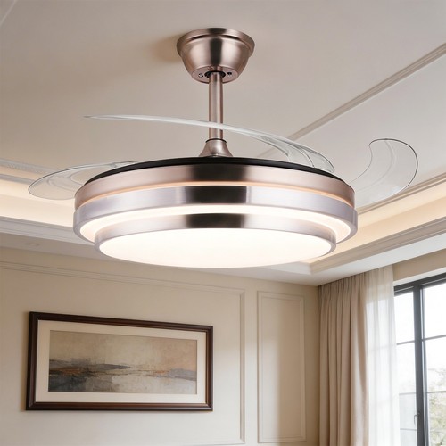 Retractable ceiling fan - ceiling,