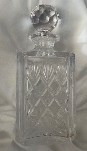 Vintage crystal glass spirit - crystal,
