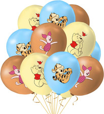 12pc Winnie the Pooh & Friends Theme Balloon Children's Birthday Party 12 inch