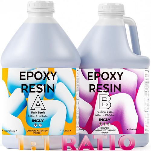 Gallon crystal clear epoxy - gallon,