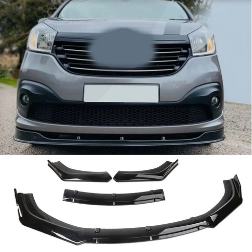 Front bumper lip gloss black - bumper,
