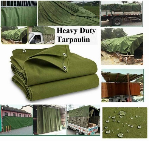 Heavy duty canvas tarpaulin - heavy,