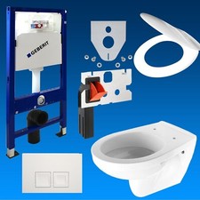 Geberit Duofix pretext element wall toilet delta 50 toilet seat injection bay - toilet set