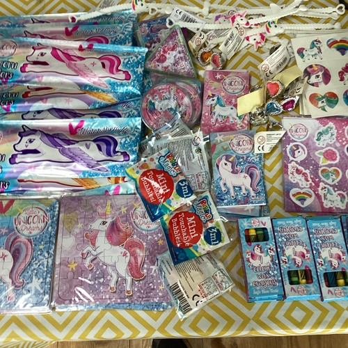 100 mixed unicorn party - unicorn, bag