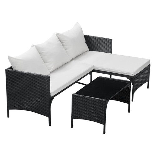Seater shaped rattan - seater, l
