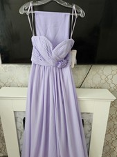 Tiffanys Bridesmaid Prom Dress Size 4 Lilac BNWT