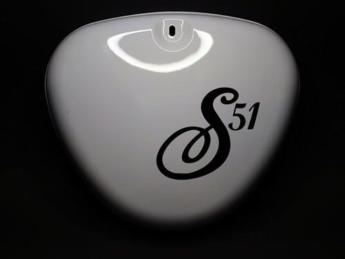 Sticker simson s51 - sticker, black