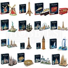 Revell 3D Puzzle Windmill London Bus Big Ben Paris Eiffel Tower New York Liberty