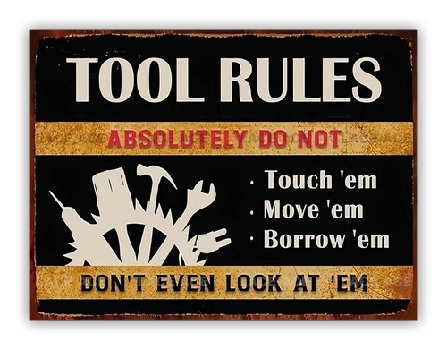 Funny tool rules - funny, rules"