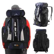 100L Hiking Camping Backpack