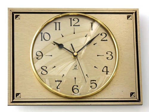 Vintage 28cm jaz wall clock - vintage,