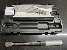 Snap On 1/4"  SAE Adjustable Click-Type Fixed Ratchet Torque Wrench QD1R200A