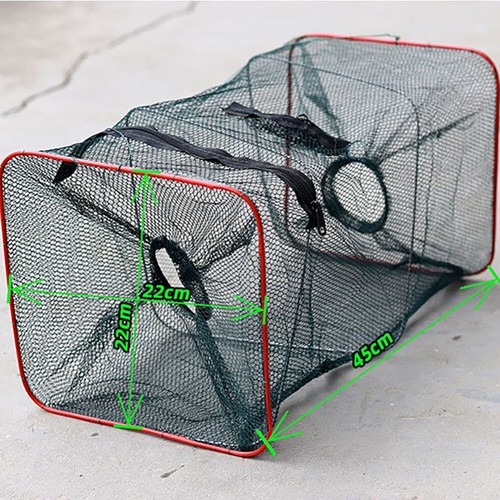 Foldable fishing bait trap - foldable,