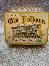 VINTAGE LLOYD'S OLD HOLBORN BLENDED VIRGINIA TOBACCO TIN
