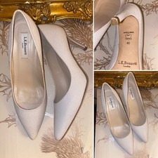 LK Bennett White Shimmer
