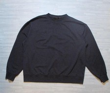 GASP Sweatshirt Mens XXL Black Division Crewneck Gym Training Pullover Jumper