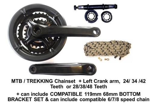 Chainwheel crank plastic - crank,