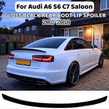 Audi A6 C7 Rear Boot Spoiler