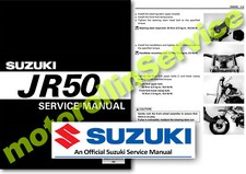 Suzuki JR50 Service Manual 1997 1998 1999 Workshop Manual SHOP - Kids Dirt Bike