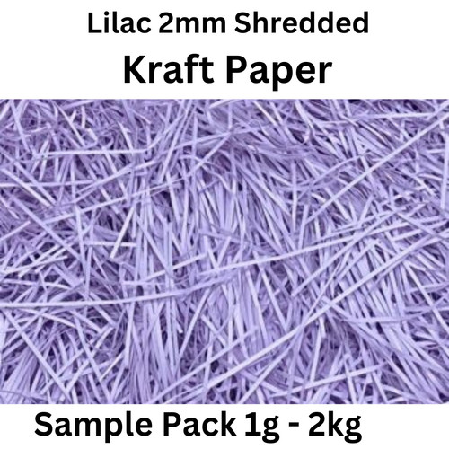 Shredded paper lilac coloured - shredded,