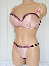 36A BRA SIZE 12 THONG KNICKERS