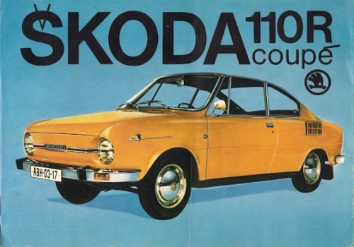 Skoda s110 coupe 1972 - r, uk