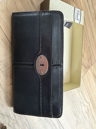 Fossil black leather maddox - fossil,
