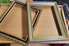 2 Large Vintage Gold Gilt Wood