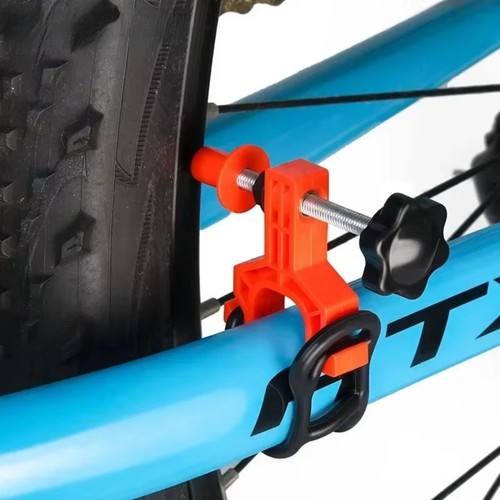 Black blue orange bicycle - black,