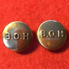 Buckinghamshire Otter Hounds Hunt Buttons.  16mm.