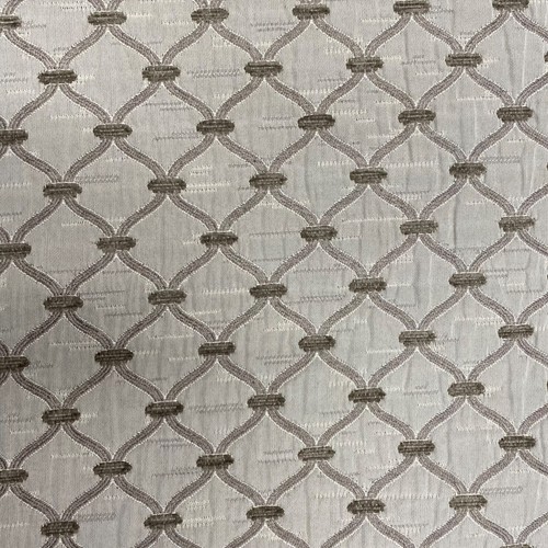 Beige link woven patterned jim - link,