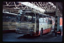 Original Coach Slide - Yelloway NNC855P AEC Reliance Duple depot Dec 1976