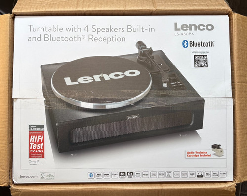 Lenco 430bk turntable - ls-430bk,