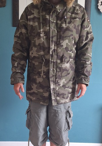 Lambretta camo parka xl - lambretta,