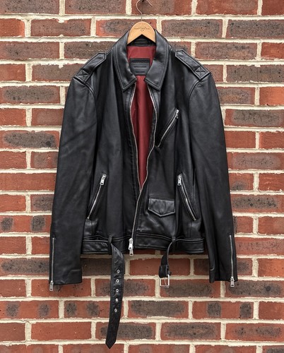 Allsaints mens monza leather - allsaints,