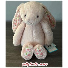 Genuine Jellycat Little Blossom Blush Bunny “Cherry” BNWT 🐰🩷