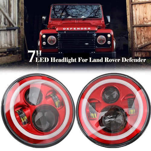 2x7 inch round led headlight - inch,
