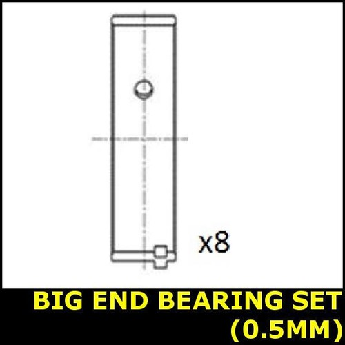 Big end con - end, bearing