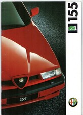Alfa Romeo 155 Quadrifoglio 4 Q4 1992-1993 UK Market Sales Brochure