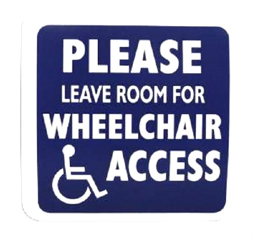 Please leave room for - room,