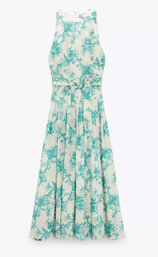 New zara turquoise - cream, 100%