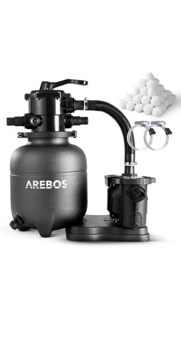Arebos sandfilter system with - arebos,