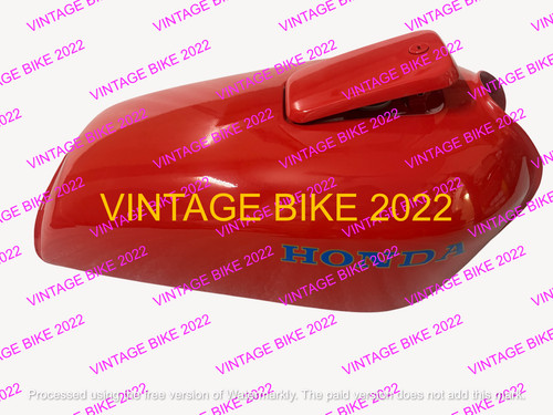 Honda 250 1976 79 red - honda, t