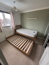 Atlantis Oak Trundle Single