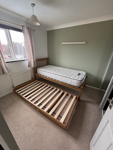 Atlantis oak trundle - atlantis, single