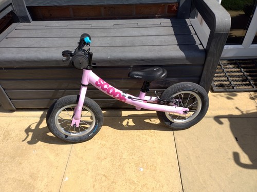 Scoot balance bike pink - balance, girls