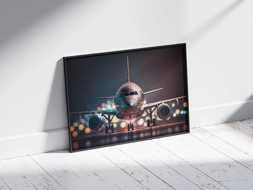 Boeing airbus airplane poster - airplane,